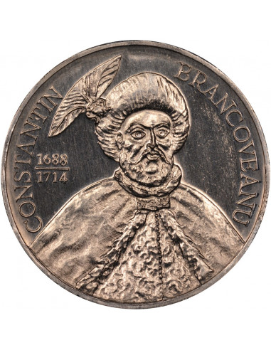 Awers monety Rumunia 1000 Lei 2001 Książe Konstantyn Brâncoveanu 16881714