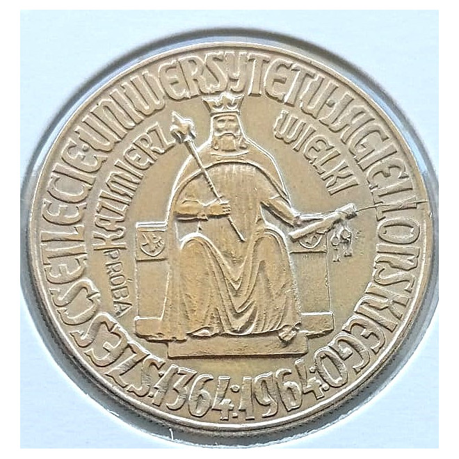 Moneta 10 Złotych 1964 600-lecie Uniwersytetu Jagiellońskiego