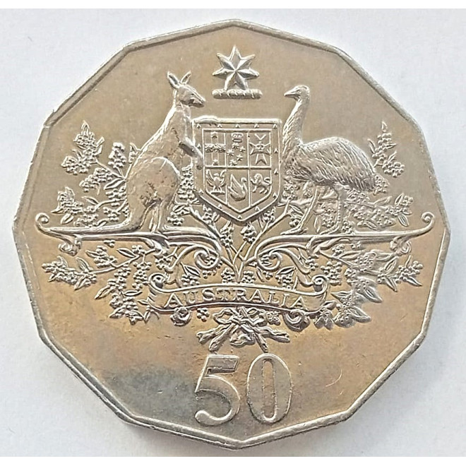 Moneta Australia 50 Centów 2001 Stulecie Federacji