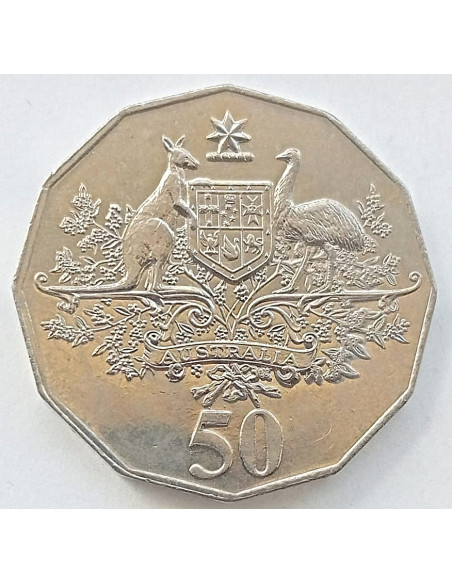 Moneta Australia 50 Centów 2001 Stulecie Federacji