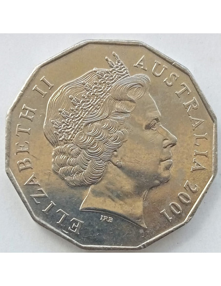 Moneta Australia 50 Centów 2001 Stulecie Federacji