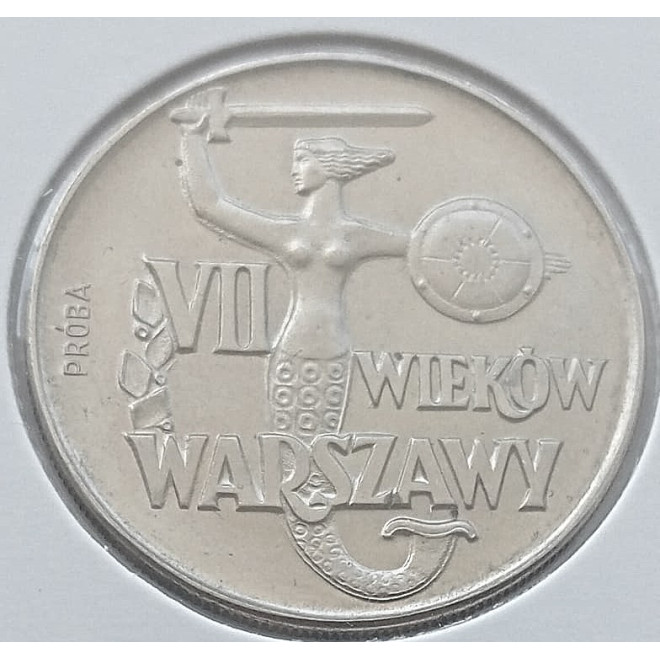 Moneta 10 Złotych 1965 700-lecie Warszawy