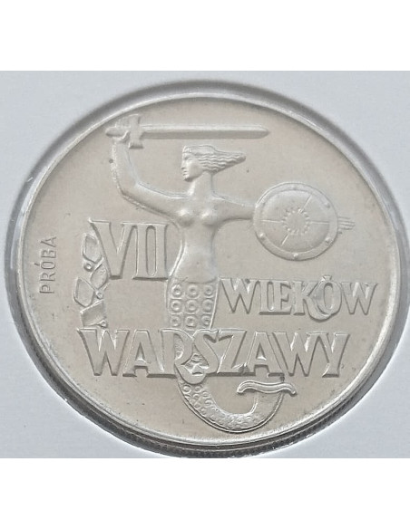 Moneta 10 Złotych 1965 700-lecie Warszawy