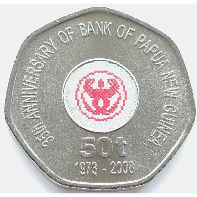 Moneta Papua Nowa Gwinea 10 Toea 1999