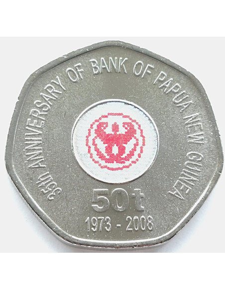 Moneta Papua Nowa Gwinea 10 Toea 1999