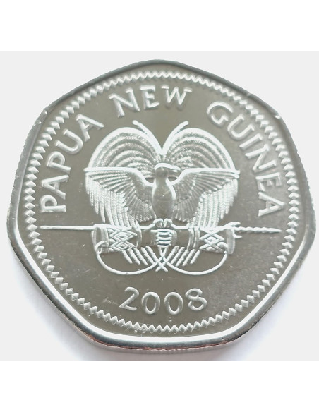 Moneta Papua Nowa Gwinea 10 Toea 1999