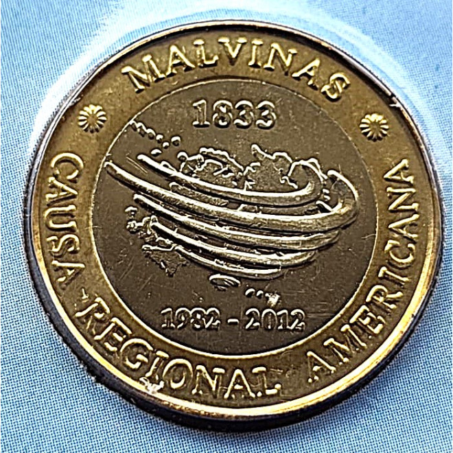 Moneta Argentyna 2 Peso 2011
