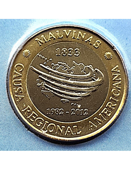 Moneta Argentyna 2 Peso 2011
