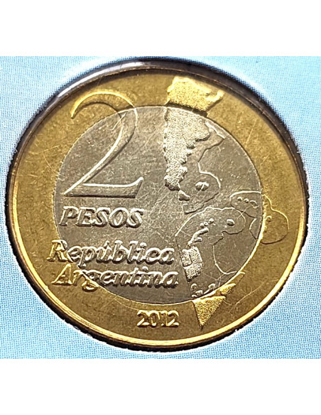 Moneta Argentyna 2 Peso 2011