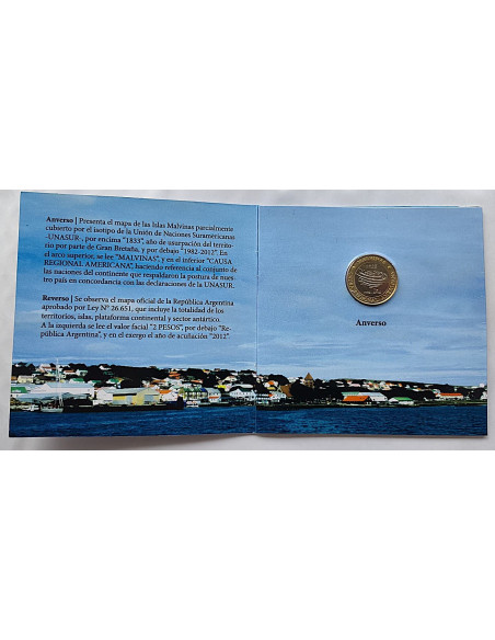 Moneta Argentyna 2 Peso 2011