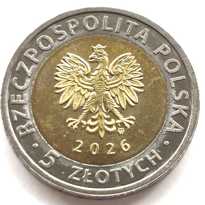 Moneta 5 zł 2024 Opactwo Benedyktynów w Tyńcu