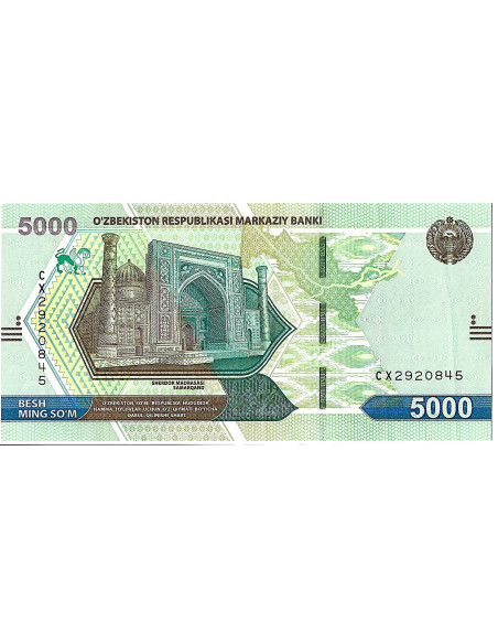 Banknot Uzbekistan 200 Som 1997 - UNC