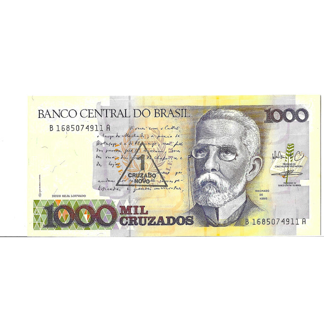 Banknot Brazylia 1 Cruzeiro - UNC