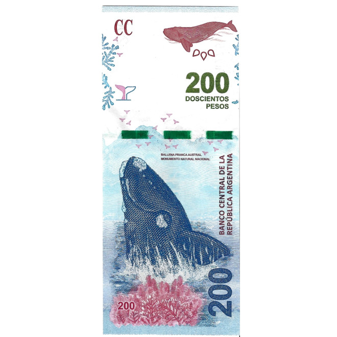 Banknot Argentyna 500 Austral 1990 - UNC