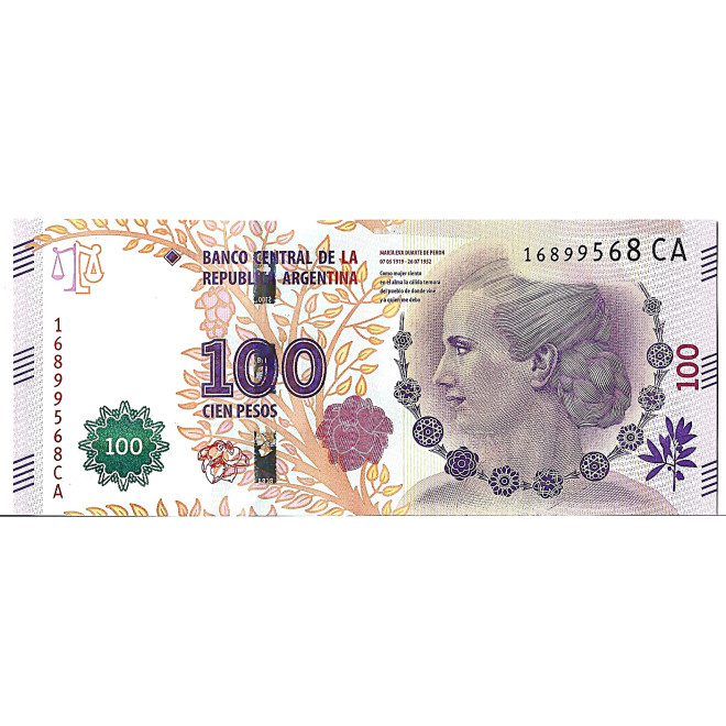Banknot Argentyna 500 Austral 1990 - UNC