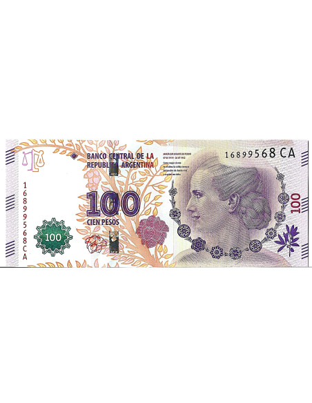 Banknot Argentyna 500 Austral 1990 - UNC