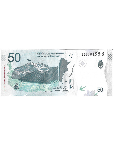 Banknot Argentyna 500 Austral 1990 - UNC