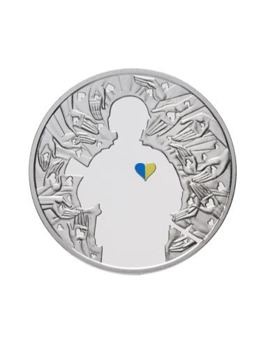 Awers monety Ukraina 5 Hrywien 2016 Ukraina zaczyna Wit Yiwu