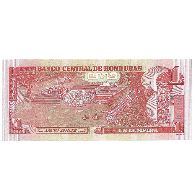Banknot Honduras 2 Lempira 2006 - UNC