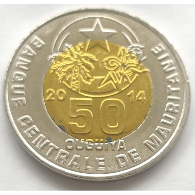 Moneta Madagaskar 50 Ariary 2005
