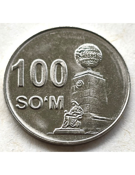 Moneta Uzbekistan 100 Sumów 2018