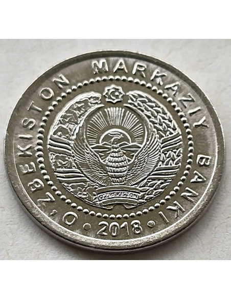Moneta Uzbekistan 50 Sumów 2018