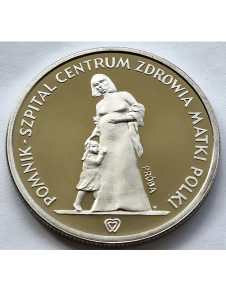 Moneta 200 Złotych 1985 Mistrzostwa Świata FIFA 1986 /próba/