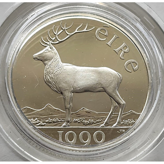 Moneta Irlandia 1 Funt 1990