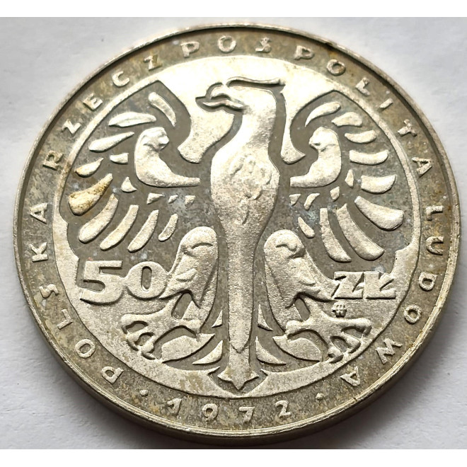 Moneta 50 Złotych 1972 Fryderyk Chopin