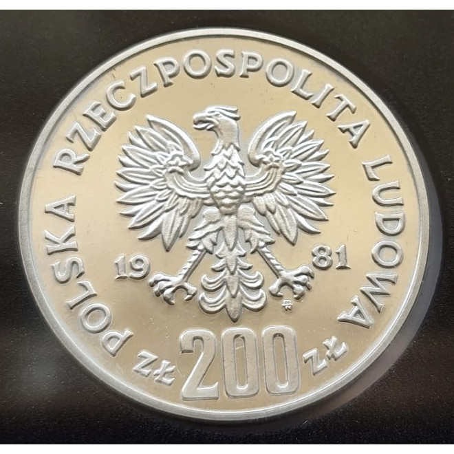 Moneta 200 Złotych 1981 Bolesław II Śmiały