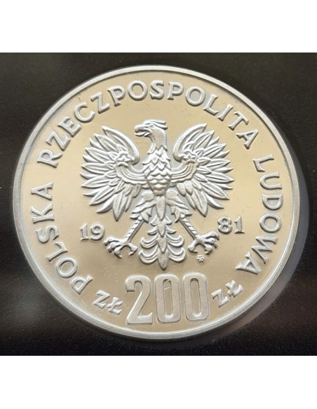 Moneta 200 Złotych 1981 Bolesław II Śmiały