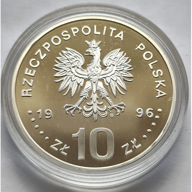 Moneta 10 Złotych 1996 Stanisław Mikołajczyk