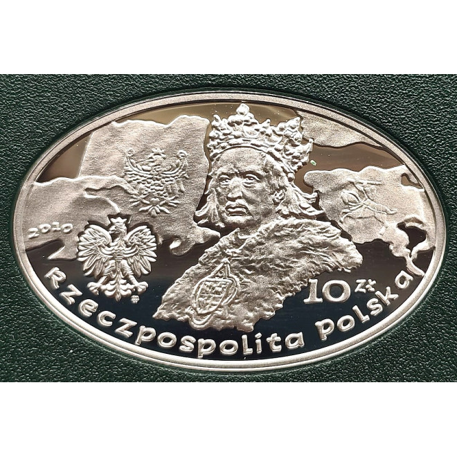 Moneta 10 Złotych 2010 95. rocznica urodzin Jana Twardowskiego