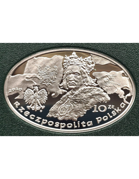Moneta 10 Złotych 2010 95. rocznica urodzin Jana Twardowskiego