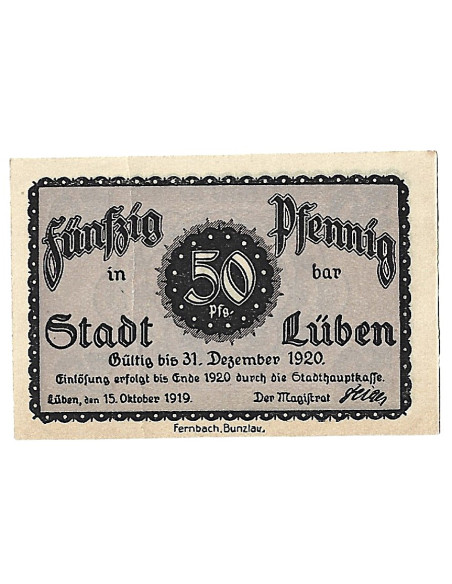 Notgelt - Lubin