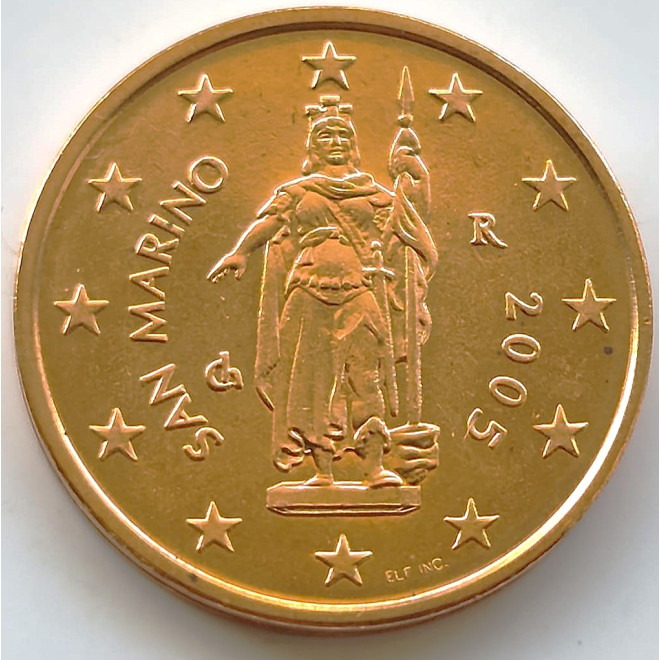 Moneta San Marino 2 Eurocent 2004