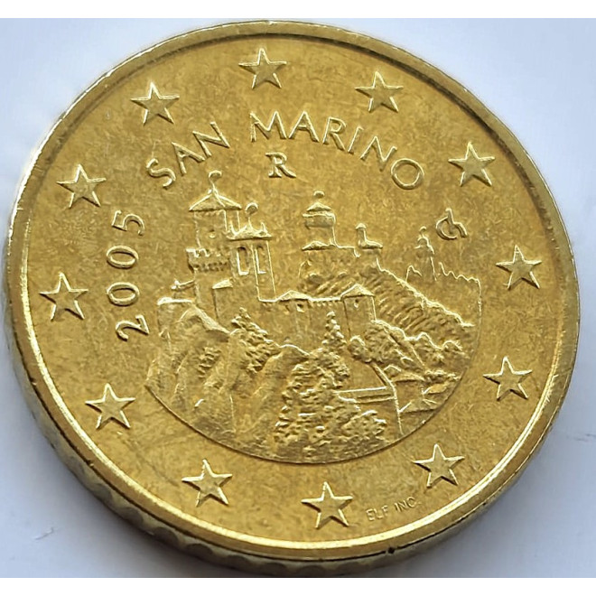 Moneta San Marino 50 Eurocentów 2008