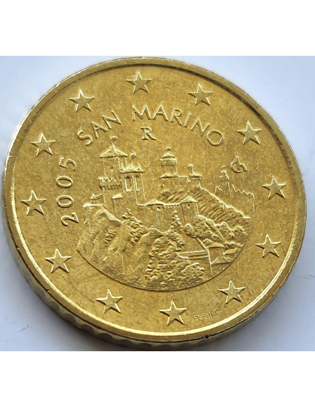 Moneta San Marino 50 Eurocentów 2008