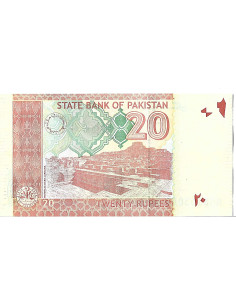 Banknot Pakistan 10 Rupi 2015 - UNC 2