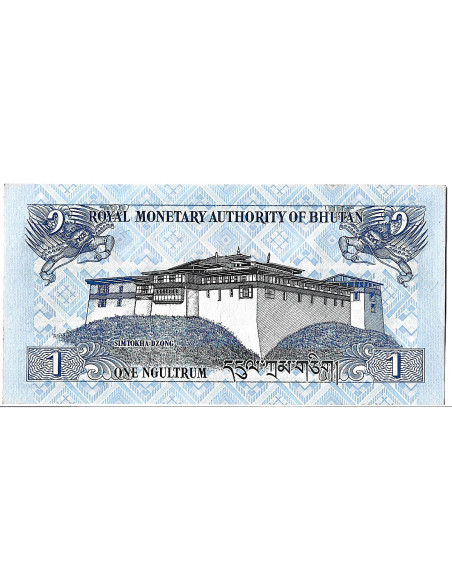 Banknot Bhutan 1 Ngultrum 2006 - UNC