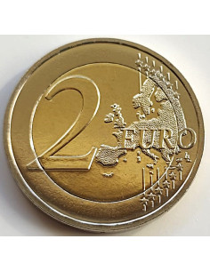Moneta Francja 2 euro 2021 75-lecie założenia UNICEF 2