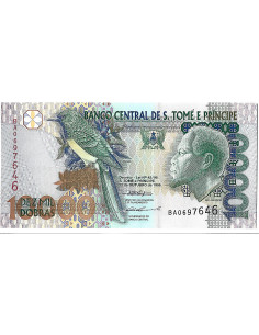 Banknot Wyspy Świętego Tomasza i Książęca 5 Dobras 2020 - UNC