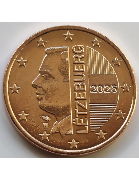 Moneta Luksemburg 5 Euro Cent 2010