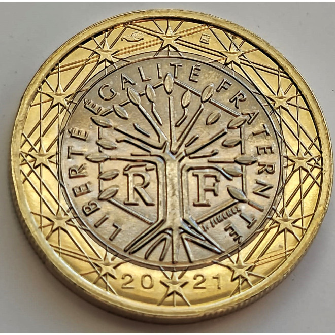 Moneta Francja 2 euro 2022 Jacques Chirac