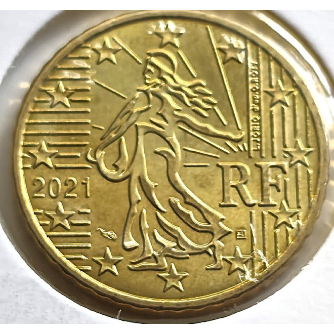 Moneta Francja 2 Euro Cent 1999