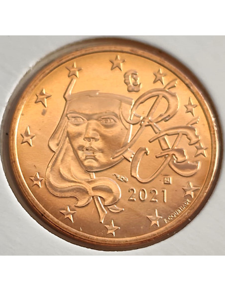 Moneta Francja 2 Euro Cent 1999