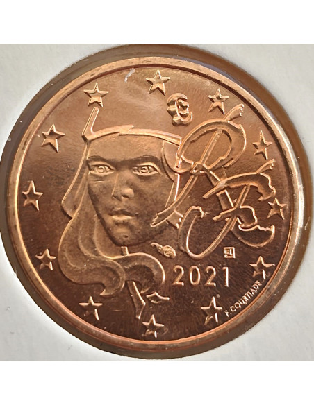 Moneta Francja 2 Euro Cent 1999