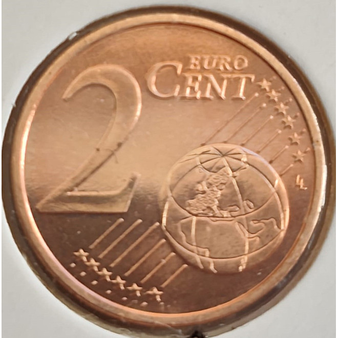 Moneta Francja 2 Euro Cent 1999
