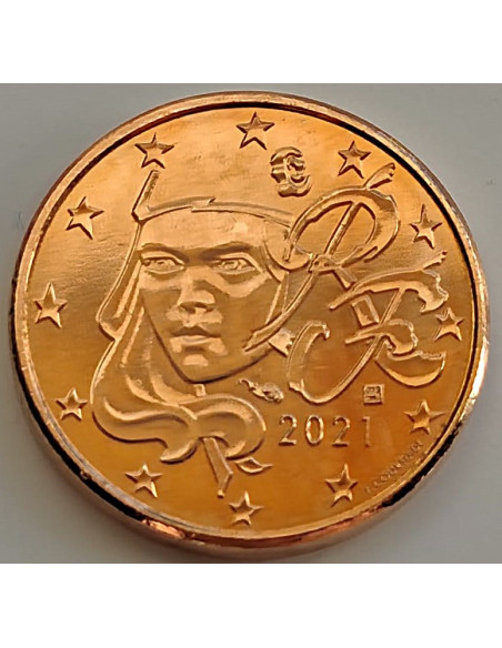 Moneta Francja 1 Euro Cent 1999