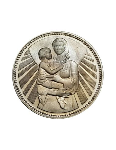 Awers monety 2 Lewy 1981 1300 Lat BułgariaMatka i Dziecko